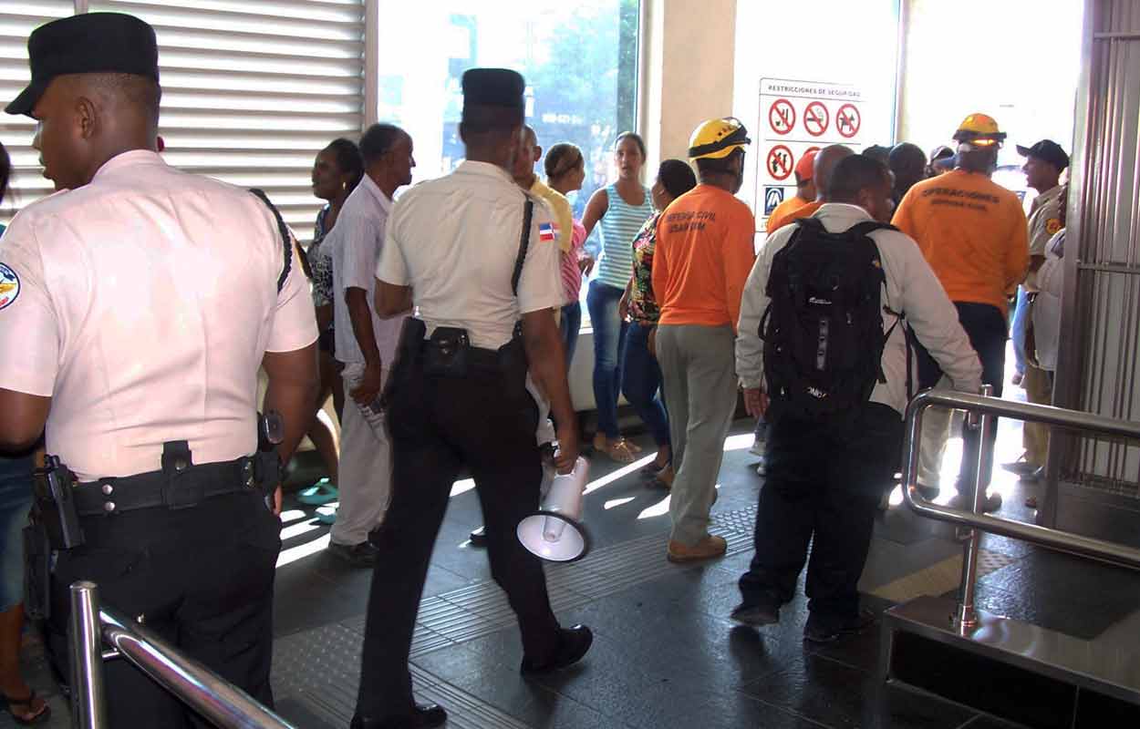 Se ha reforzado la seguridad en el Metro de Santo Domingo